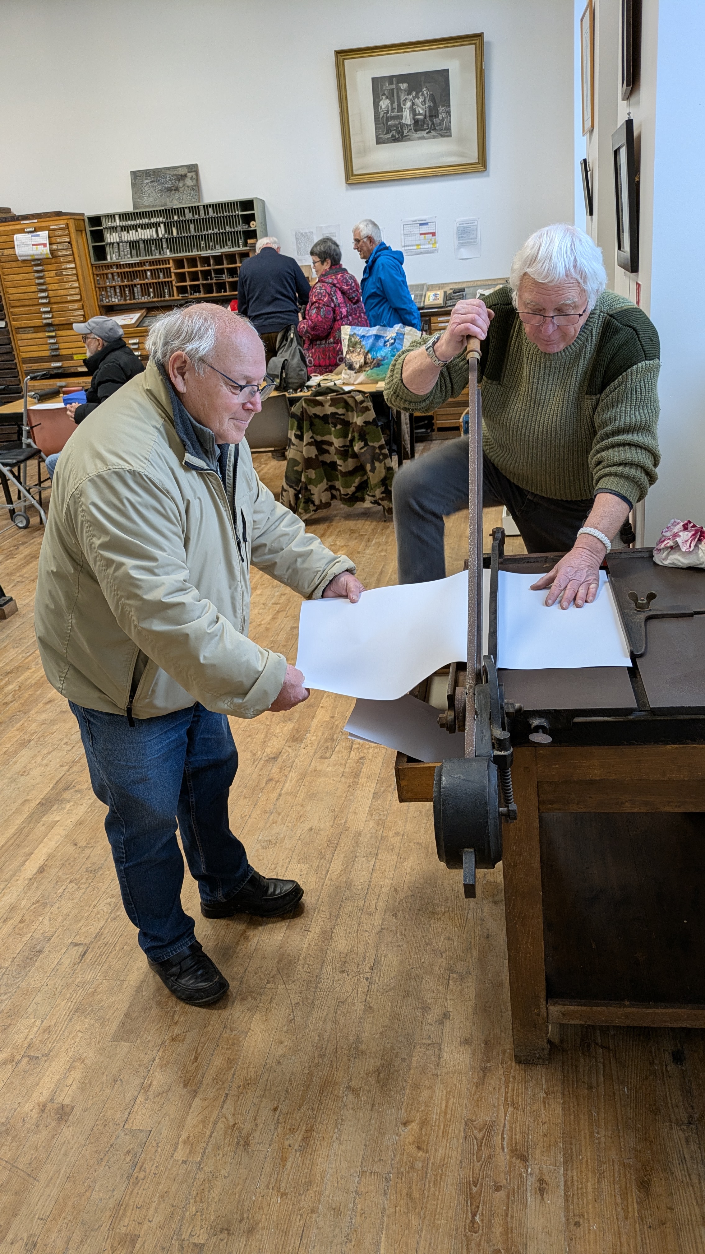 massicotage du papier